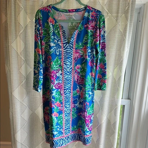 Lilly Pulitzer Nadine Dress XL EUC - Picture 2 of 2